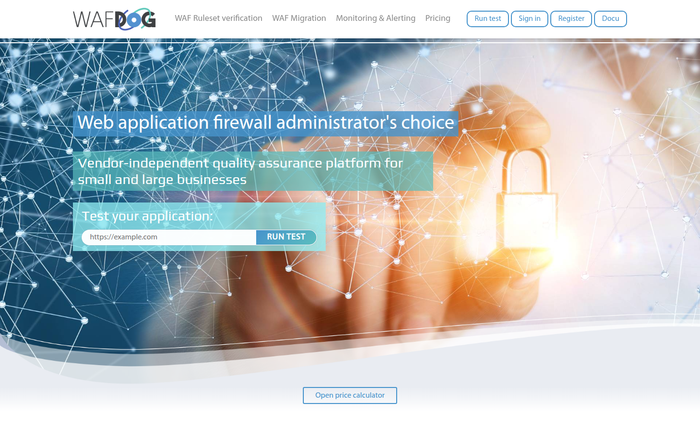 Public homepage